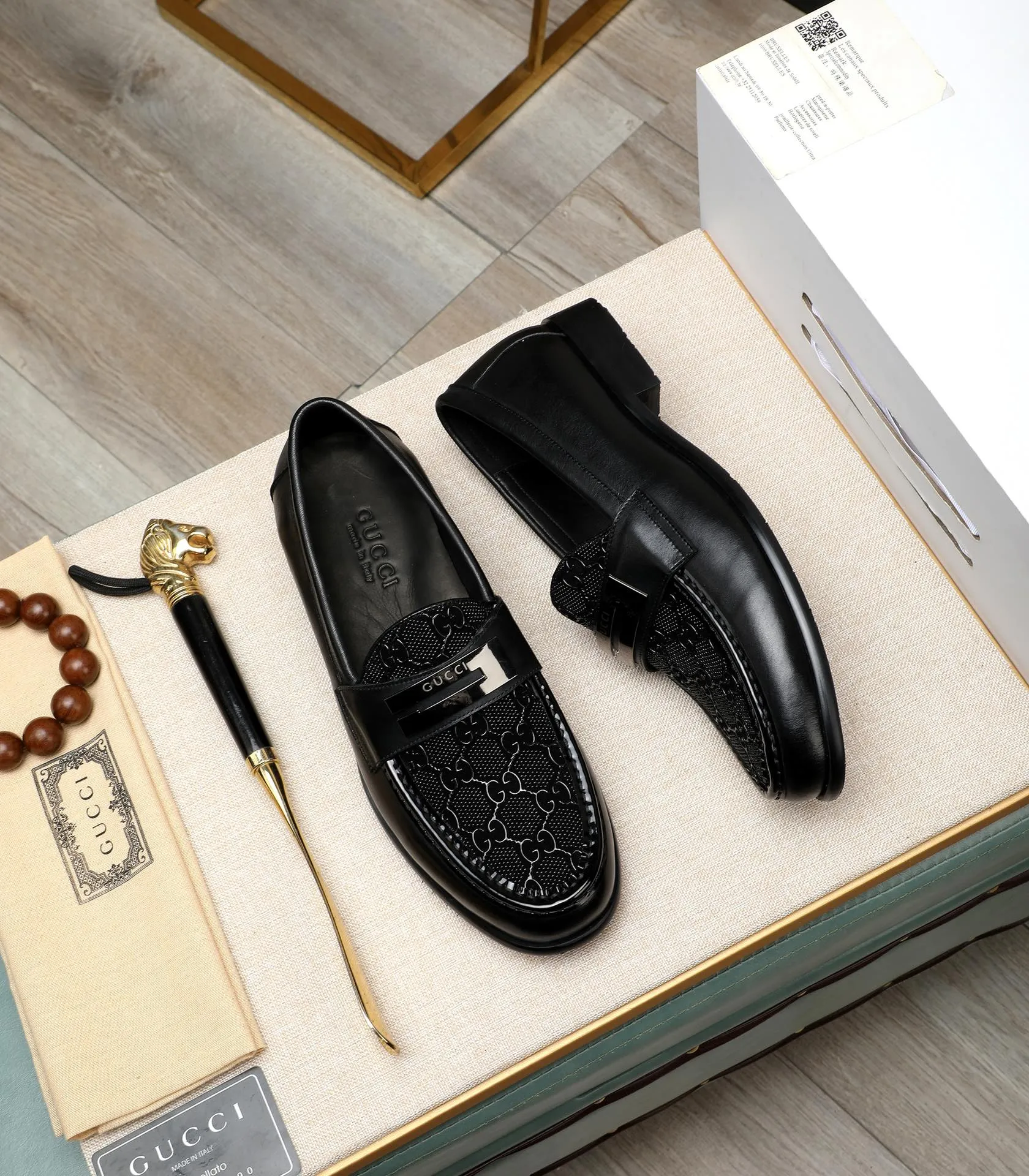 Men's shoes 💰500 📛📛 Original version (water-dyed cow lining) GUCCI official website formal shoes 🌀 Italian 🇮🇹 imported cowhide ➕ top imported water-dyed cowhide lining 💋 fine handmade original bottom, the real thing looks better when photographed in person Standard size 38-44 (45 46 customized)